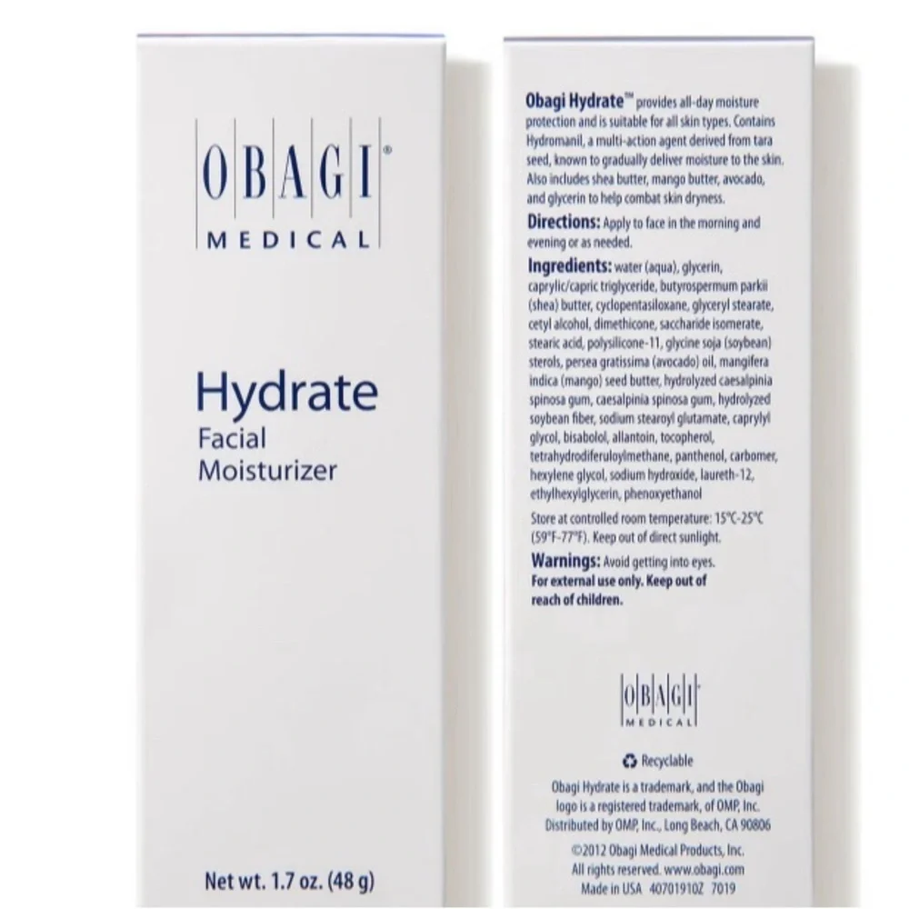 NWT OBAGI MEDICAL HYDRATE FACIAL FACE MOISTURIZER LOTION Dry skin Anti aging - Picture 3 of 7